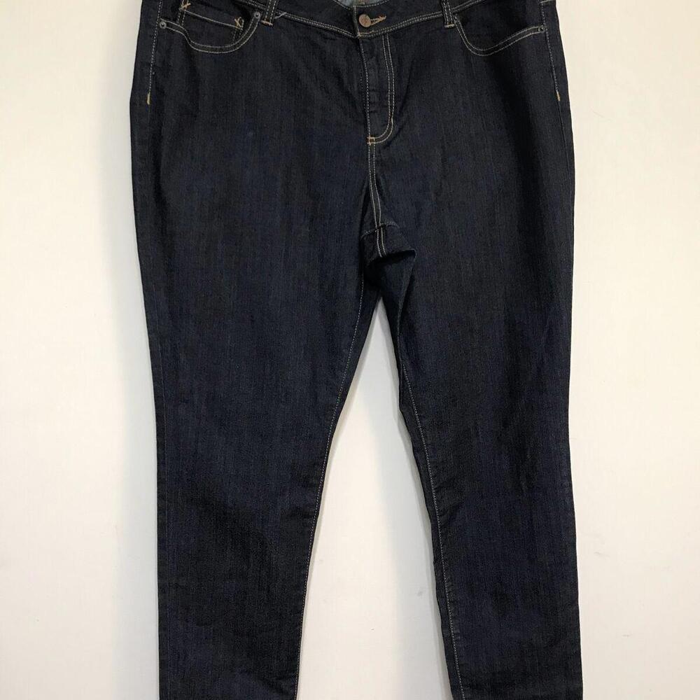 Poetic Justice Scalett Jeans Womens Size 20R Black